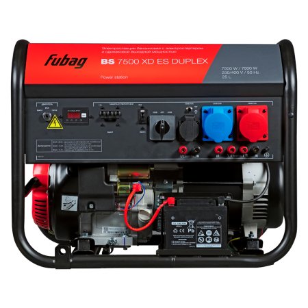 Бензиновый генератор FUBAG BS 7500 XD ES DUPLEX в Нижнем Новгороде фото