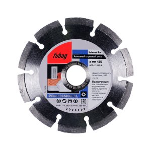Алмазный отрезной диск FUBAG Universal Pro диам. 125/22.2 в Нижнем Новгороде фото