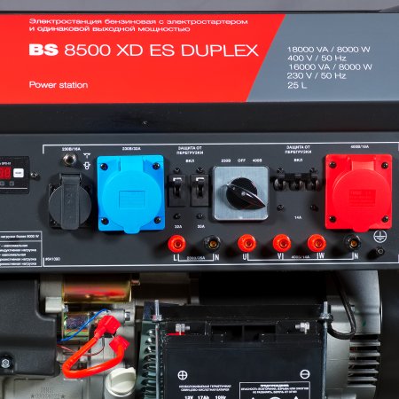 Бензиновый генератор FUBAG BS 8500 XD ES DUPLEX для одно и трехфазного режимов работы в Нижнем Новгороде фото