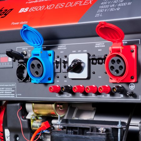 Бензиновый генератор FUBAG BS 8500 XD ES DUPLEX для одно и трехфазного режимов работы в Нижнем Новгороде фото