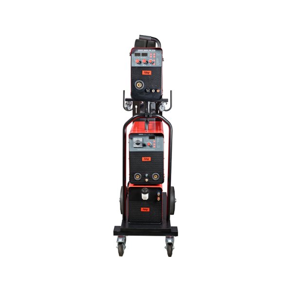 Полуавтомат сварочный FUBAG INMIG 500T DW SYN + подающий механизм DRIVE INMIG DW SYN + шланг-пакет 5 метров 70 мм2 14 pol с жидкостным охлаждением для INMIG 500T DW SYN + горелка FB 500 3m + блок жидкостного охлаждения Cool 70 + тележка для аппаратов в Нижнем Новгороде фото