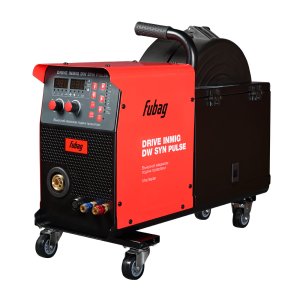 Сварочный полуавтомат_INMIG 500T DW SYN PULSE (арт. 31443) + Подающий механизм DRIVE INMIG DW SYN PULSE (41105) + Горелка FB 550W 3m (31652) + Блок жидкостного охлаждения Cool 70__для арт. 31406_31443_31453_31455_31456_31457_31454 (31409) + Тележка_для ар в Нижнем Новгороде фото