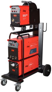 Сварочный полуавтомат INMIG 500T DW SYN + Подающий механизм DRIVE INMIG DW SYN + Шланг-пакет 5 м + Горелка FB 500 3 м + Блок жидкостного охлаждения + Тележка в Нижнем Новгороде фото