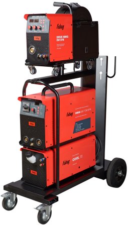 Сварочный полуавтомат INMIG 500T DW SYN + Подающий механизм DRIVE INMIG DW SYN + Шланг-пакет 5 м + Горелка FB 500 3 м + Блок жидкостного охлаждения + Тележка в Нижнем Новгороде фото