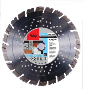 Алмазный отрезной диск FUBAG Бетон Экстра (Beton Extra) D300 мм / 25,4 мм по бетону в Нижнем Новгороде фото