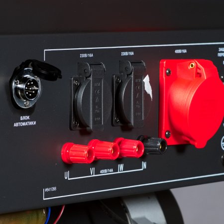 Бензиновый генератор FUBAG BS 8000 DA ES (трехфазный) с электростартером и коннектором автоматики в Нижнем Новгороде фото