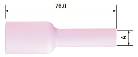 FUBAG Сопло керамическое для газовой линзы №6L ф10 FB TIG 17-18-26 (2 шт.) в Нижнем Новгороде фото