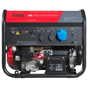 FUBAG Бензиновый генератор с электростартером и коннектором автоматики BS 7500 A ES DUPLEX + Блок автоматики Startmaster BS 11500 D (400V) для трехфазных сетей в ПОДАРОК в Нижнем Новгороде фото