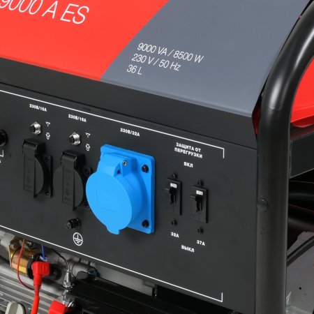 Бензиновый генератор FUBAG BS 9000 A ES с электростартером и коннектором автоматики в Нижнем Новгороде фото