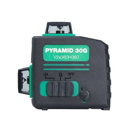 FUBAG уровень лазерный 3D с зеленым лучом Pyramid 30G V2х360H360 в Нижнем Новгороде фото
